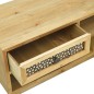vidaXL TV-Schrank Schnitzerei Braun 120 × 30 × 42 cm Holz vidaXL TV-Schrank Schnitzerei Braun 120 × 30 × 42 cm Holz