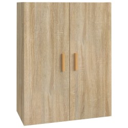 vidaXL Hängeschrank Sonoma-Eiche 69,5x34x90 cm