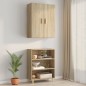 vidaXL Hängeschrank Sonoma-Eiche 69,5x34x90 cm vidaXL Hängeschrank Sonoma-Eiche 69,5x34x90 cm