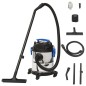 vidaXL Nass- und Trockensauger 1200 W 20 L Silbern vidaXL Nass- und Trockensauger 1200 W 20 L Silbern