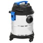 vidaXL Nass- und Trockensauger 1200 W 20 L Silbern vidaXL Nass- und Trockensauger 1200 W 20 L Silbern