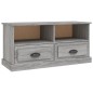 vidaXL TV-Schrank Grau Sonoma 93x35,5x45 cm Holzwerkstoff vidaXL TV-Schrank Grau Sonoma 93x35,5x45 cm Holzwerkstoff
