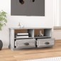 vidaXL TV-Schrank Grau Sonoma 93x35,5x45 cm Holzwerkstoff vidaXL TV-Schrank Grau Sonoma 93x35,5x45 cm Holzwerkstoff
