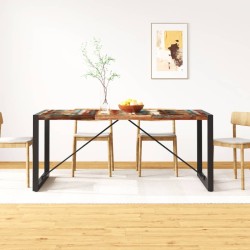 vidaXL Esszimmertisch Altholz Massiv 180 cm