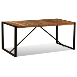 vidaXL Esszimmertisch Altholz Massiv 180 cm