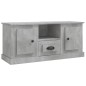 vidaXL TV-Schrank Betongrau 100x35,5x45 cm Holzwerkstoff vidaXL TV-Schrank Betongrau 100x35,5x45 cm Holzwerkstoff