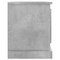 vidaXL TV-Schrank Betongrau 100x35,5x45 cm Holzwerkstoff vidaXL TV-Schrank Betongrau 100x35,5x45 cm Holzwerkstoff
