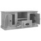 vidaXL TV-Schrank Betongrau 100x35,5x45 cm Holzwerkstoff vidaXL TV-Schrank Betongrau 100x35,5x45 cm Holzwerkstoff