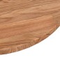 vidaXL Runde Tischplatte Hellbraun Ø60x1,5 cm Behandeltes Eichenholz vidaXL Runde Tischplatte Hellbraun Ø60x1,5 cm Behandeltes Eichenholz