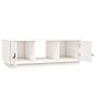 vidaXL Couchtisch Weiß 100x50x35 cm Massivholz Kiefer vidaXL Couchtisch Weiß 100x50x35 cm Massivholz Kiefer