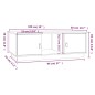 vidaXL Couchtisch Weiß 100x50x35 cm Massivholz Kiefer vidaXL Couchtisch Weiß 100x50x35 cm Massivholz Kiefer