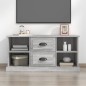 vidaXL TV-Schrank Grau Sonoma 99,5x35,5x48 cm Holzwerkstoff vidaXL TV-Schrank Grau Sonoma 99,5x35,5x48 cm Holzwerkstoff