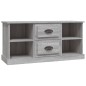 vidaXL TV-Schrank Grau Sonoma 99,5x35,5x48 cm Holzwerkstoff vidaXL TV-Schrank Grau Sonoma 99,5x35,5x48 cm Holzwerkstoff
