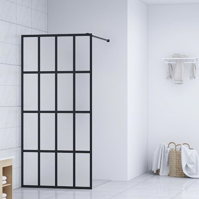 vidaXL Duschwand für Walk-in Dusche Mattes Sicherheitsglas 90x195 cm vidaXL Duschwand für Walk-in Dusche Mattes Sicherheitsglas 90x195 cm