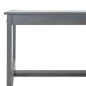 vidaXL 4-tlg. Garten-Lounge-Set Grau Massivholz Akazie vidaXL 4-tlg. Garten-Lounge-Set Grau Massivholz Akazie