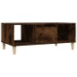 vidaXL Couchtisch Räuchereiche 90x50x36,5 cm Holzwerkstoff vidaXL Couchtisch Räuchereiche 90x50x36,5 cm Holzwerkstoff