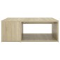 vidaXL Couchtisch Sonoma-Eiche 90x67x33 cm Holzwerkstoff vidaXL Couchtisch Sonoma-Eiche 90x67x33 cm Holzwerkstoff