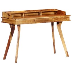 vidaXL Schreibtisch 115 x 50 x 85 cm Massivholz 