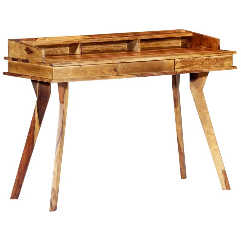 vidaXL Schreibtisch 115 x 50 x 85 cm Massivholz vidaXL Schreibtisch 115 x 50 x 85 cm Massivholz