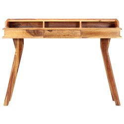 vidaXL Schreibtisch 115 x 50 x 85 cm Massivholz 