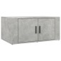 vidaXL Couchtisch Betongrau 80x50x36 cm Holzwerkstoff vidaXL Couchtisch Betongrau 80x50x36 cm Holzwerkstoff