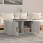 vidaXL Couchtisch Betongrau 80x50x36 cm Holzwerkstoff vidaXL Couchtisch Betongrau 80x50x36 cm Holzwerkstoff