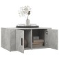 vidaXL Couchtisch Betongrau 80x50x36 cm Holzwerkstoff vidaXL Couchtisch Betongrau 80x50x36 cm Holzwerkstoff