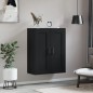 vidaXL Wandschrank Schwarz 69,5x34x90 cm Holzwerkstoff vidaXL Wandschrank Schwarz 69,5x34x90 cm Holzwerkstoff