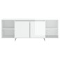 vidaXL TV-Schrank Hochglanz-Weiß 130x35x50 cm Holzwerkstoff vidaXL TV-Schrank Hochglanz-Weiß 130x35x50 cm Holzwerkstoff