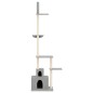 vidaXL Kratzbaum Deckenhoch Hellgrau 250,5-276,5 cm vidaXL Kratzbaum Deckenhoch Hellgrau 250,5-276,5 cm