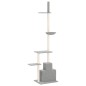 vidaXL Kratzbaum Deckenhoch Hellgrau 250,5-276,5 cm vidaXL Kratzbaum Deckenhoch Hellgrau 250,5-276,5 cm