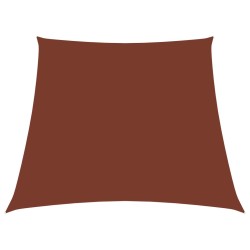 vidaXL Sonnensegel Oxford-Gewebe Trapezförmig 2/4x3 m Terracotta