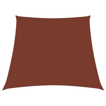 vidaXL Sonnensegel Oxford-Gewebe Trapezförmig 2/4x3 m Terracotta