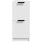 vidaXL Sideboard Weiß 30x30x70 cm Holzwerkstoff vidaXL Sideboard Weiß 30x30x70 cm Holzwerkstoff