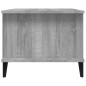 vidaXL Couchtisch Grau Sonoma 90x50x40 cm Holzwerkstoff vidaXL Couchtisch Grau Sonoma 90x50x40 cm Holzwerkstoff