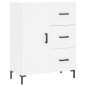Highboard Weiß 69,5x34x180 cm Holzwerkstoff Highboard Weiß 69,5x34x180 cm Holzwerkstoff