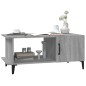 vidaXL Couchtisch Grau Sonoma 90x50x40 cm Holzwerkstoff vidaXL Couchtisch Grau Sonoma 90x50x40 cm Holzwerkstoff