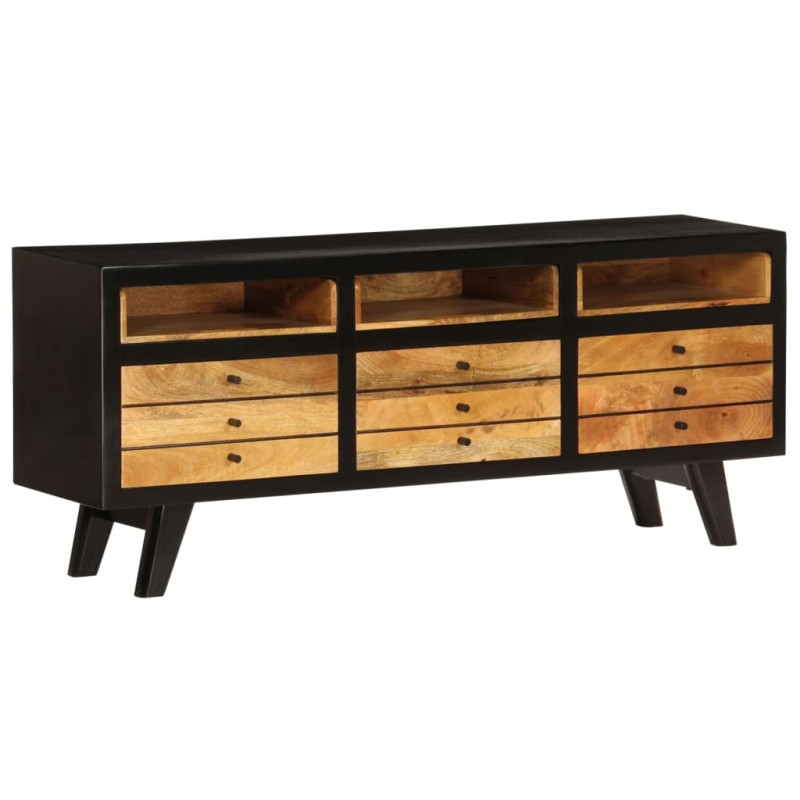 vidaXL TV-Schrank Mangoholz Massiv 120 x 30 x 50 cm vidaXL TV-Schrank Mangoholz Massiv 120 x 30 x 50 cm