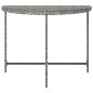 vidaXL Gartentisch Grau 100x50x75 cm Poly Rattan vidaXL Gartentisch Grau 100x50x75 cm Poly Rattan