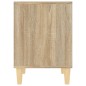 vidaXL Nachttische 2 Stk. Sonoma-Eiche 40x35x50 cm vidaXL Nachttische 2 Stk. Sonoma-Eiche 40x35x50 cm
