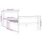 vidaXL Massivholzbett Kiefer 100x200 cm vidaXL Massivholzbett Kiefer 100x200 cm