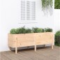 vidaXL Hochbeet 160x50x57 cm Massivholz Kiefer vidaXL Hochbeet 160x50x57 cm Massivholz Kiefer