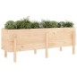 vidaXL Hochbeet 160x50x57 cm Massivholz Kiefer vidaXL Hochbeet 160x50x57 cm Massivholz Kiefer