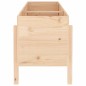 vidaXL Hochbeet 160x50x57 cm Massivholz Kiefer vidaXL Hochbeet 160x50x57 cm Massivholz Kiefer