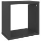 vidaXL Würfelregale 6 Stk. Grau 26x15x26 cm vidaXL Würfelregale 6 Stk. Grau 26x15x26 cm