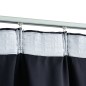 vidaXL Verdunkelungsvorhänge mit Haken 2 Stk. Anthrazit 140x225 cm vidaXL Verdunkelungsvorhänge mit Haken 2 Stk. Anthrazit 140x225 cm