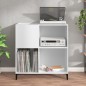 vidaXL Plattenschrank Weiß 84,5x38x89 cm Holzwerkstoff vidaXL Plattenschrank Weiß 84,5x38x89 cm Holzwerkstoff