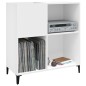 vidaXL Plattenschrank Weiß 84,5x38x89 cm Holzwerkstoff vidaXL Plattenschrank Weiß 84,5x38x89 cm Holzwerkstoff