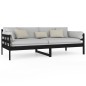 vidaXL Tagesbett Schwarz Massivholz Kiefer 90x200 cm vidaXL Tagesbett Schwarz Massivholz Kiefer 90x200 cm