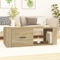 vidaXL Couchtisch Sonoma-Eiche 100x50,5x35 cm Holzwerkstoff vidaXL Couchtisch Sonoma-Eiche 100x50,5x35 cm Holzwerkstoff